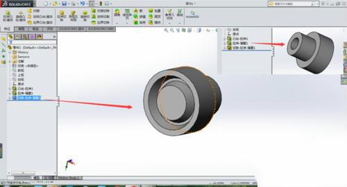 solidworks建模教程：繪制零件模型