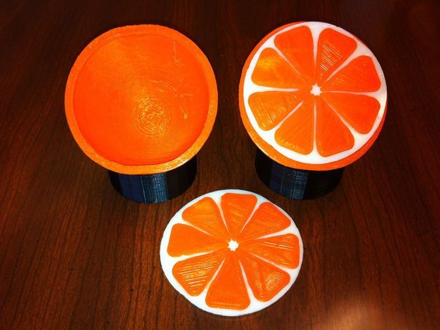 水果模型-橙子 3D打印模型渲染图