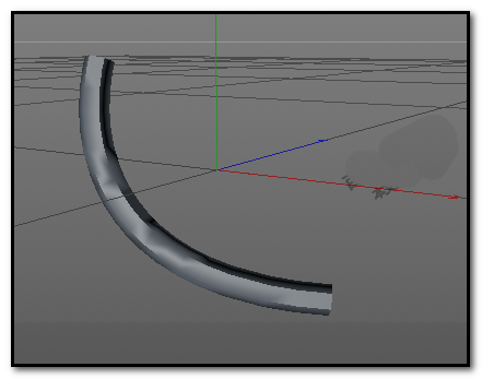 C4D建模教程：創(chuàng)建扭曲管模型