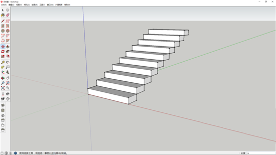 3D建模教程：使用SketchUp建模軟件快速設(shè)計(jì)樓梯3D模型