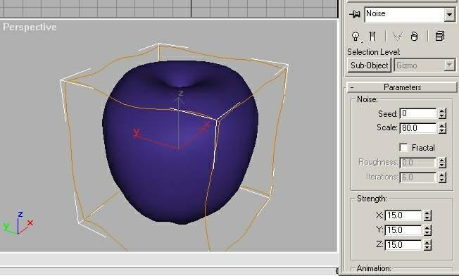 3Dmax建模教程：繪制一個(gè)蘋(píng)果模型