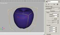 3Dmax建模教程：绘制一个苹果模型