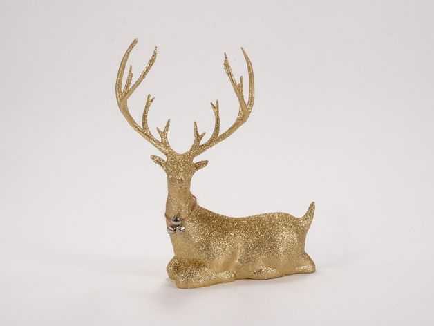 圣诞节-驯鹿 3D打印模型渲染图