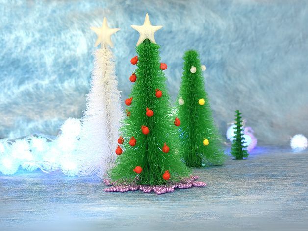 圣诞节圣诞树 3D打印模型渲染图
