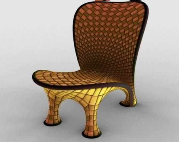 创意椅子3d模型 3D打印模型渲染图
