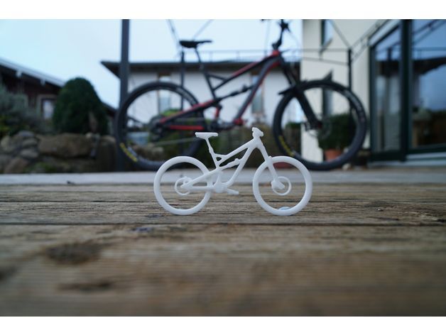 自行车3D模型 3D打印模型渲染图