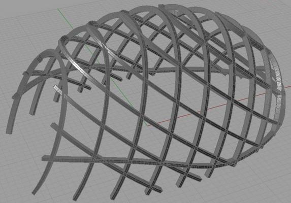 rhino建模教程：繪制鏤空建筑物