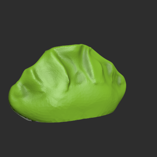 这是饺子模型 3D打印模型渲染图