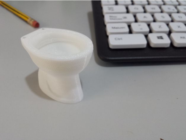 马桶-坐便器 3D打印模型渲染图