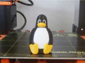 小企鹅3D模型