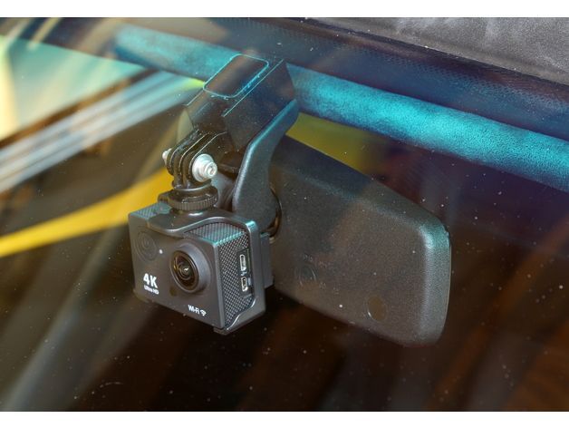 行车记录仪支架 3D打印模型渲染图