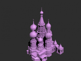建筑城堡模型