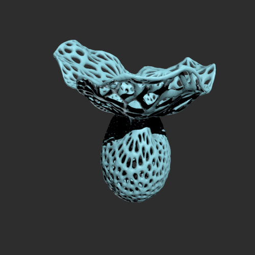 花瓶摆件模型 3D打印模型渲染图