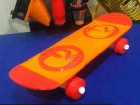 滑板3d模型