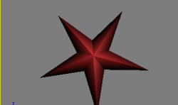 3DsMax建模教程：绘制立体的五角星模型