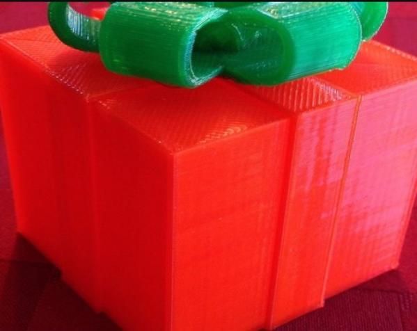 圣诞礼盒模型 3D打印模型渲染图