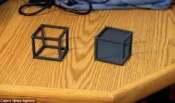 美国3D动画师3D打印弯曲物体，会产生变形幻觉