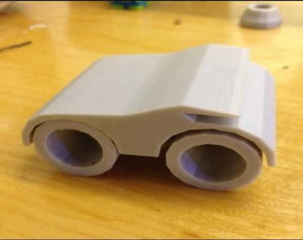 玩具小汽车模型 3D打印模型渲染图