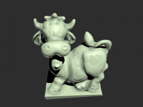 奶牛模型 一只