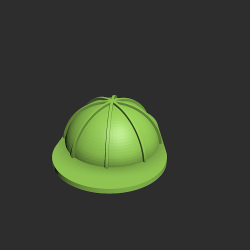 安全帽的模型 3D打印模型渲染图