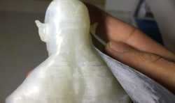3D打印半兽人首领阿佐格模型表面处理
