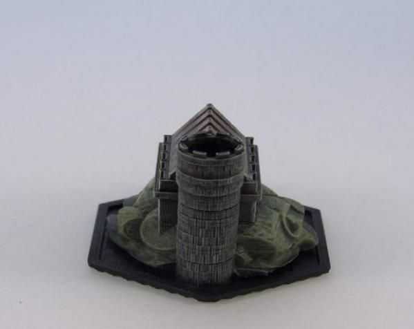 精致小巧的城堡 3D打印模型渲染图