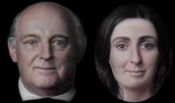 3D打印提供了Jonathan Swift和Stella Johnson的新面貌