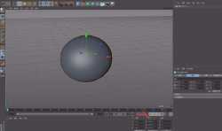 c4d建模教程：绘制椭圆球体模型