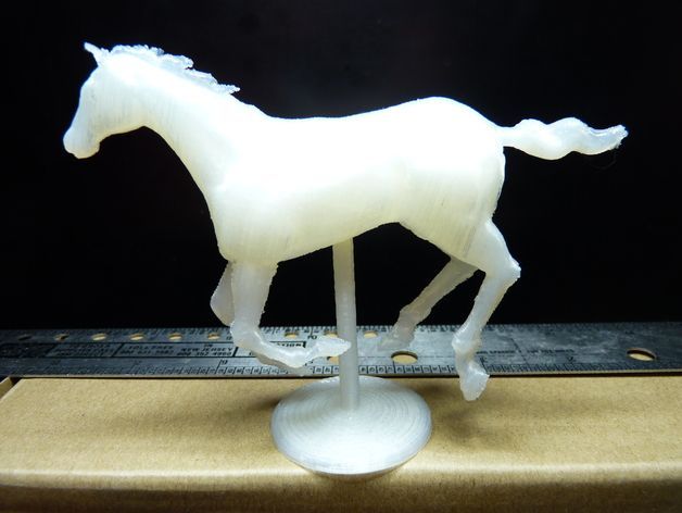 奔驰的骏马摆件 3D打印模型渲染图