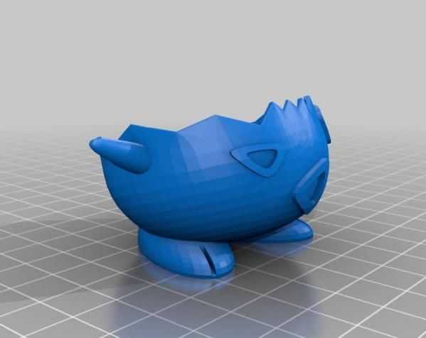 波克比盛蛋器 3D打印模型渲染图