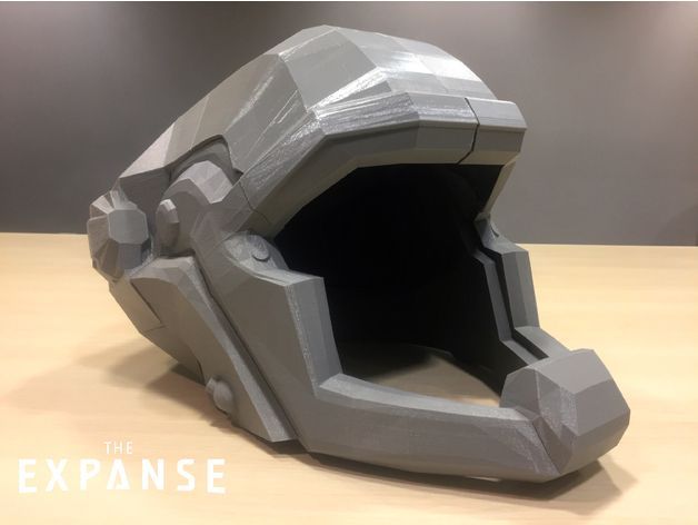 火星太空头盔 3D打印模型渲染图