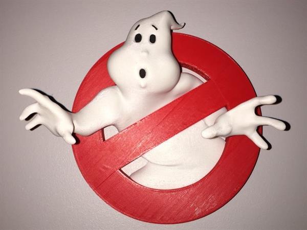 不害怕沒有圖層分離？ 制作自己的3D打印Ghostbusters標志