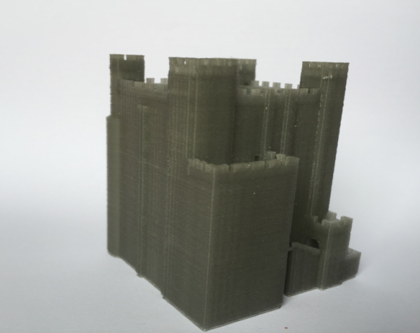 罗切斯特城堡 3D打印模型渲染图