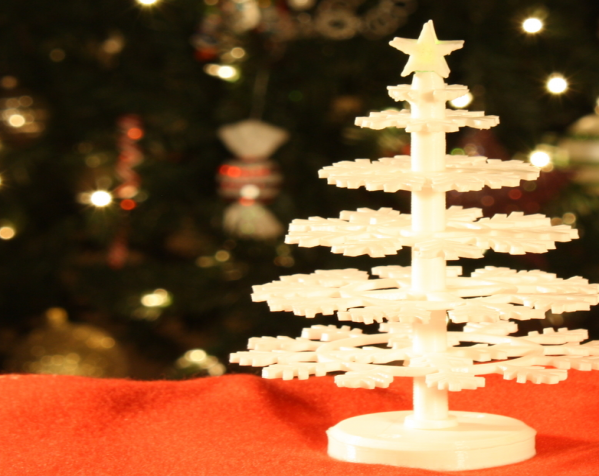 桌面圣诞树模型 3D打印模型渲染图