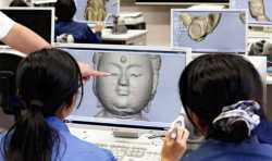 日本高中生3D打印佛像，以防止从寺庙盗窃