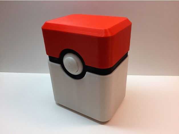  Pokebox持卡人 3D打印模型渲染圖