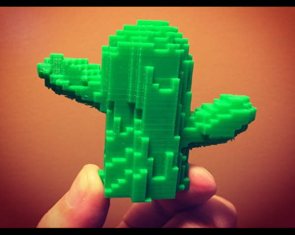 Minecraft仙人掌 3D打印模型渲染图