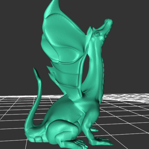 飞龙乘云模型 3D打印模型渲染图