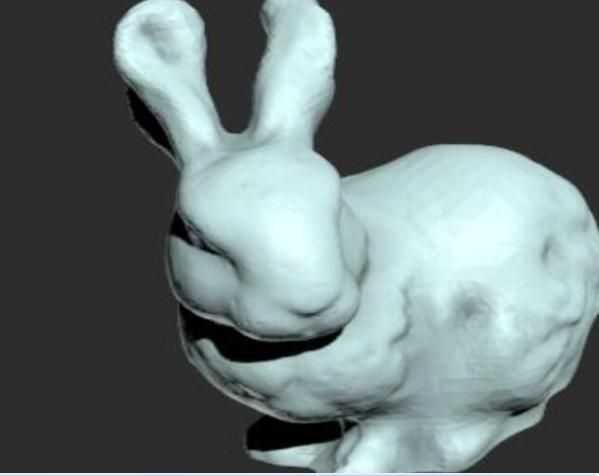 家养白兔模型 3D打印模型渲染图