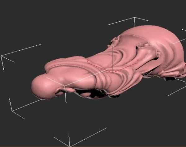 布袋弥勒佛模型 3D打印模型渲染图
