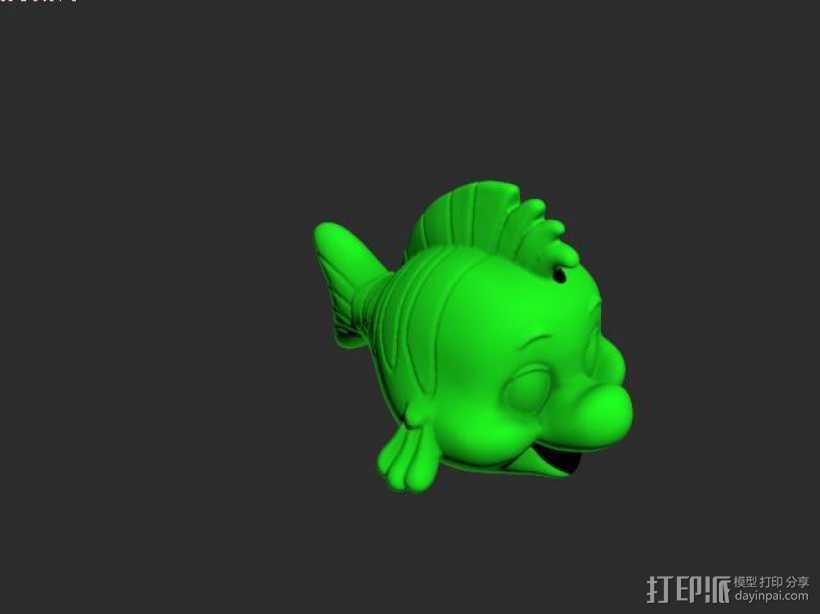 小丑鱼梦想模型 3D打印模型渲染图