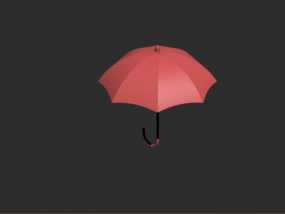 阴天天气雨伞