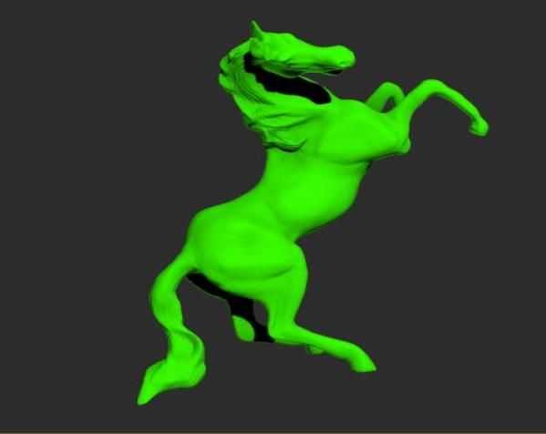骏马奔腾模型 3D打印模型渲染图