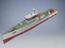 喷水动力海斧遥控船模型