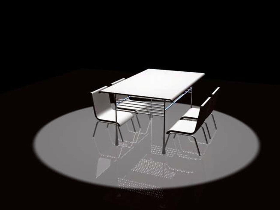 －－餐桌－－ 3D打印模型渲染图