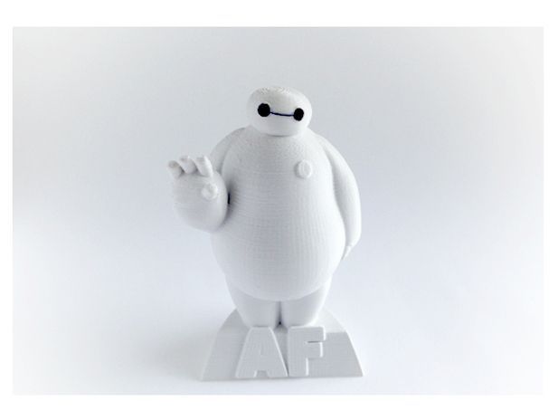 大白模型  超级大白 最佳动画长片 3D打印模型渲染图