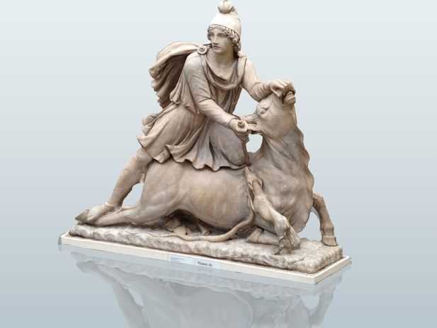 罗马祭祀 雕像打印 3D打印模型渲染图
