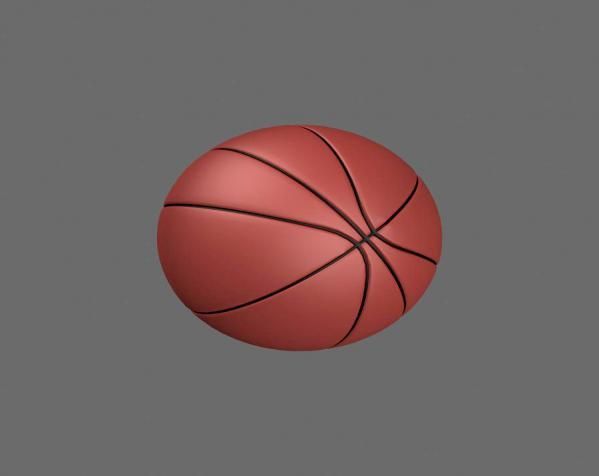 ——篮球—— 3D打印模型渲染图
