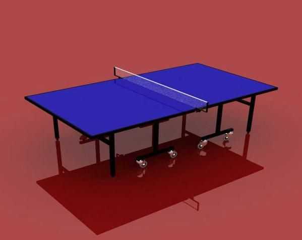 ——乒乓球桌—— 3D打印模型渲染图