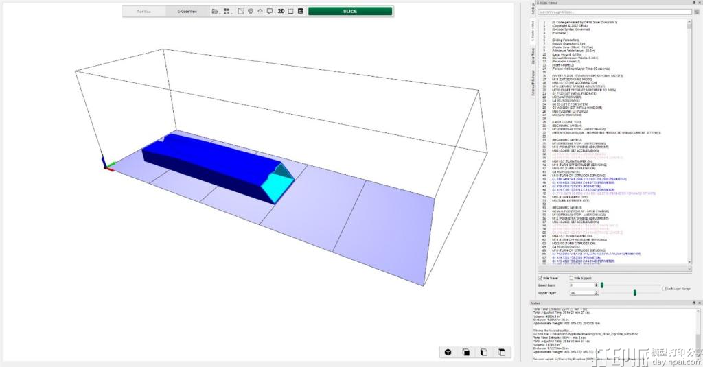 橡树岭国家实验室（ORNL）推出了针对大幅面3D打印的优化切片软件Slicer 2